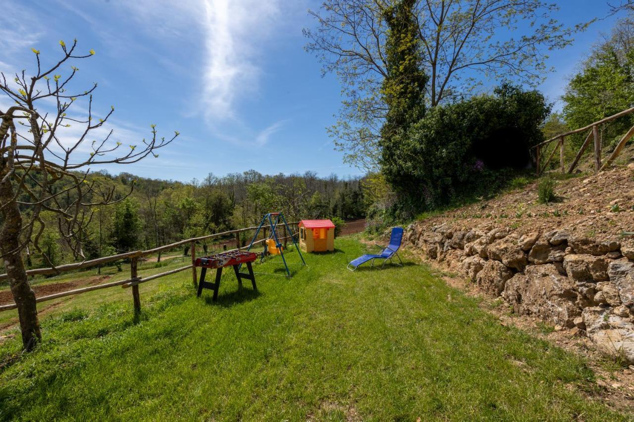 Podere Del Ciacchi Among Tuscany Greenery - Happy Rentals Montieri Exteriér fotografie